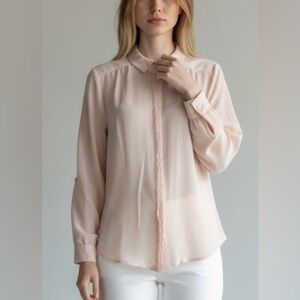 NWT Elle soft Pink Blouse
